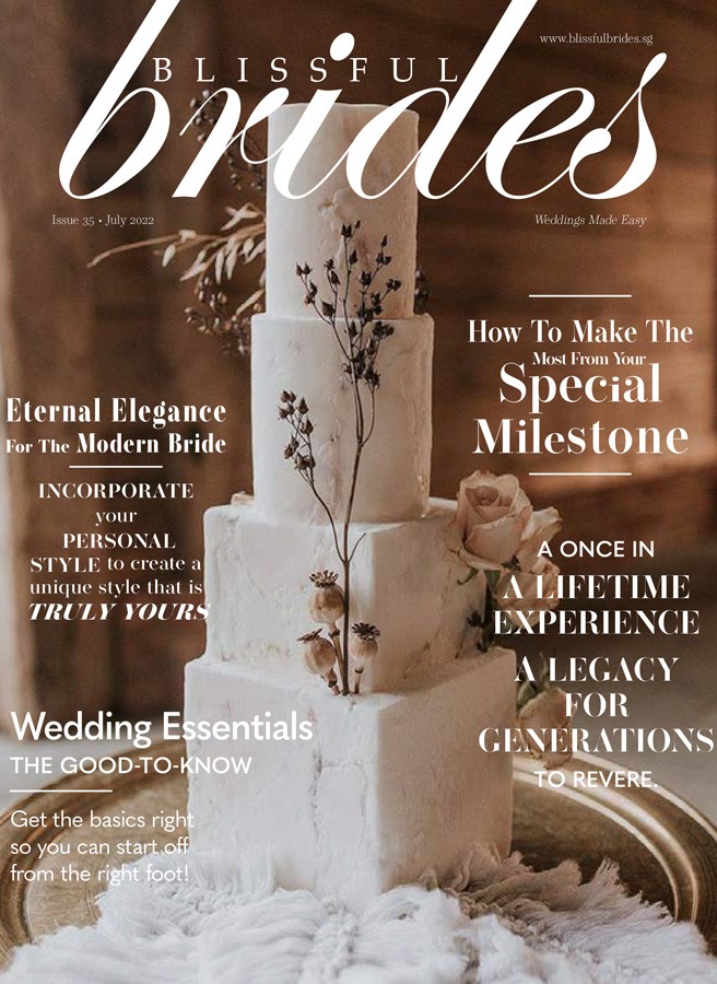 Blissful Brides Issue 35 | Wedding magazine Singapore