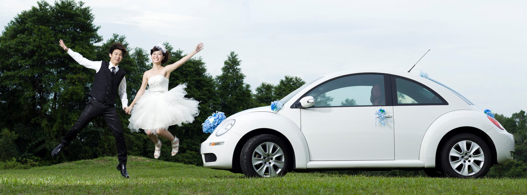 WHITE WEDDING CARS