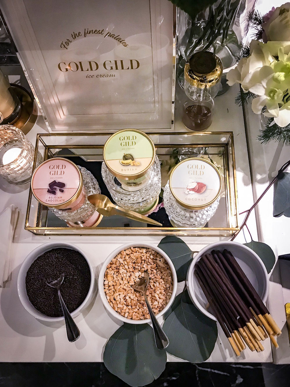 Gold Gild Ice Cream